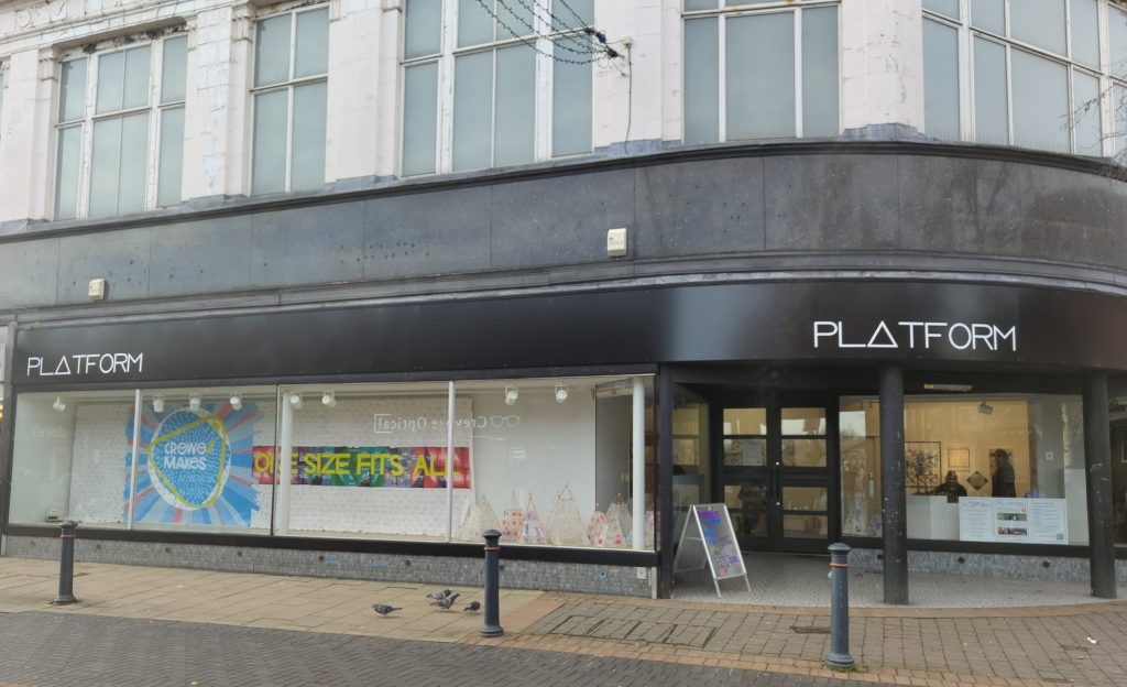 PLATFORM Gallery 79-83 Market Street, Crewe, CW1 2HB